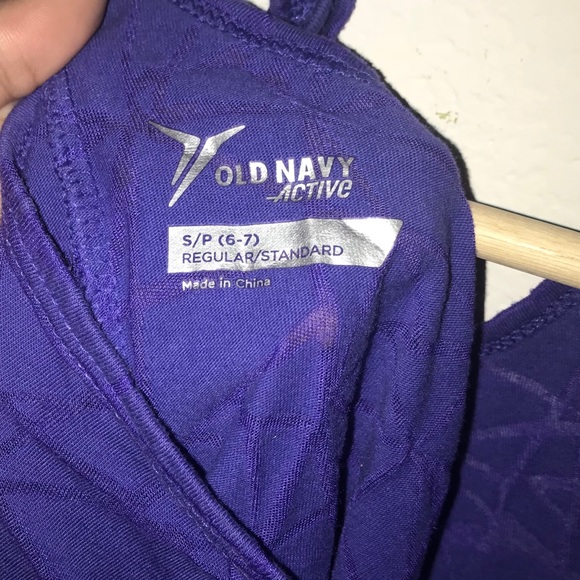 active, purple tank top - Picture 3 of 3